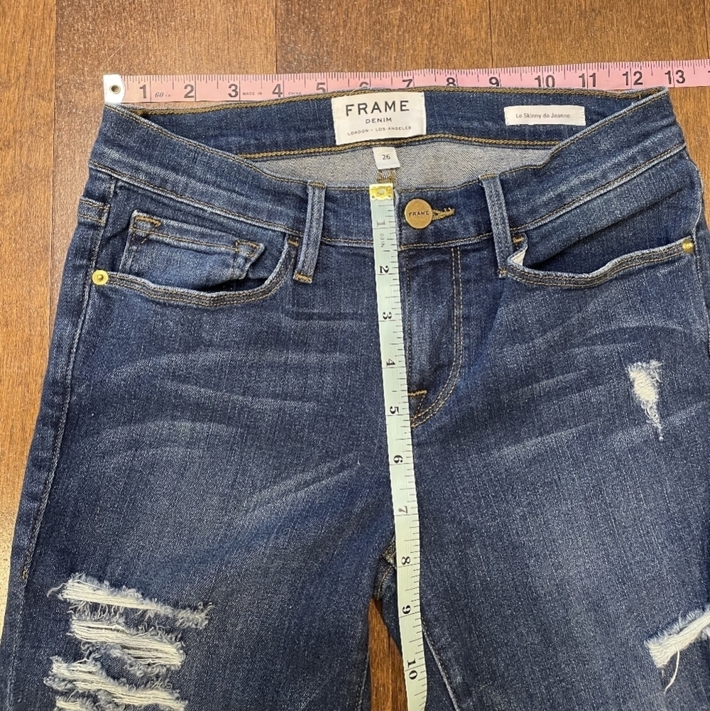 FRAME Le Skinny Jeanne 26 - Picture 4 of 9